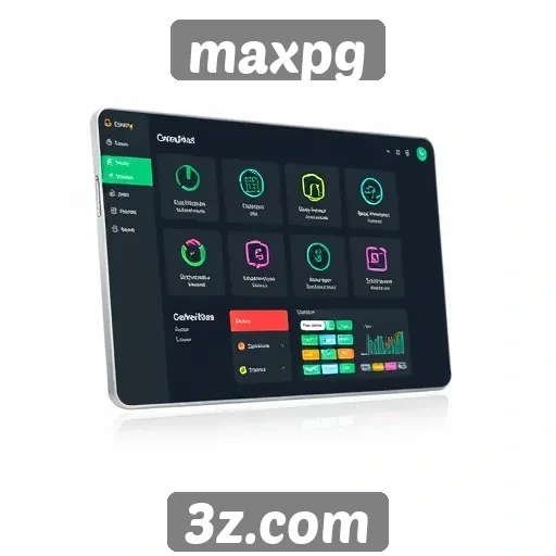 Interface do usuário do maxpg é intuitiva e acessível